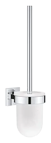 GROHE Start Cube Toilettenbürstenset Chrom Glas