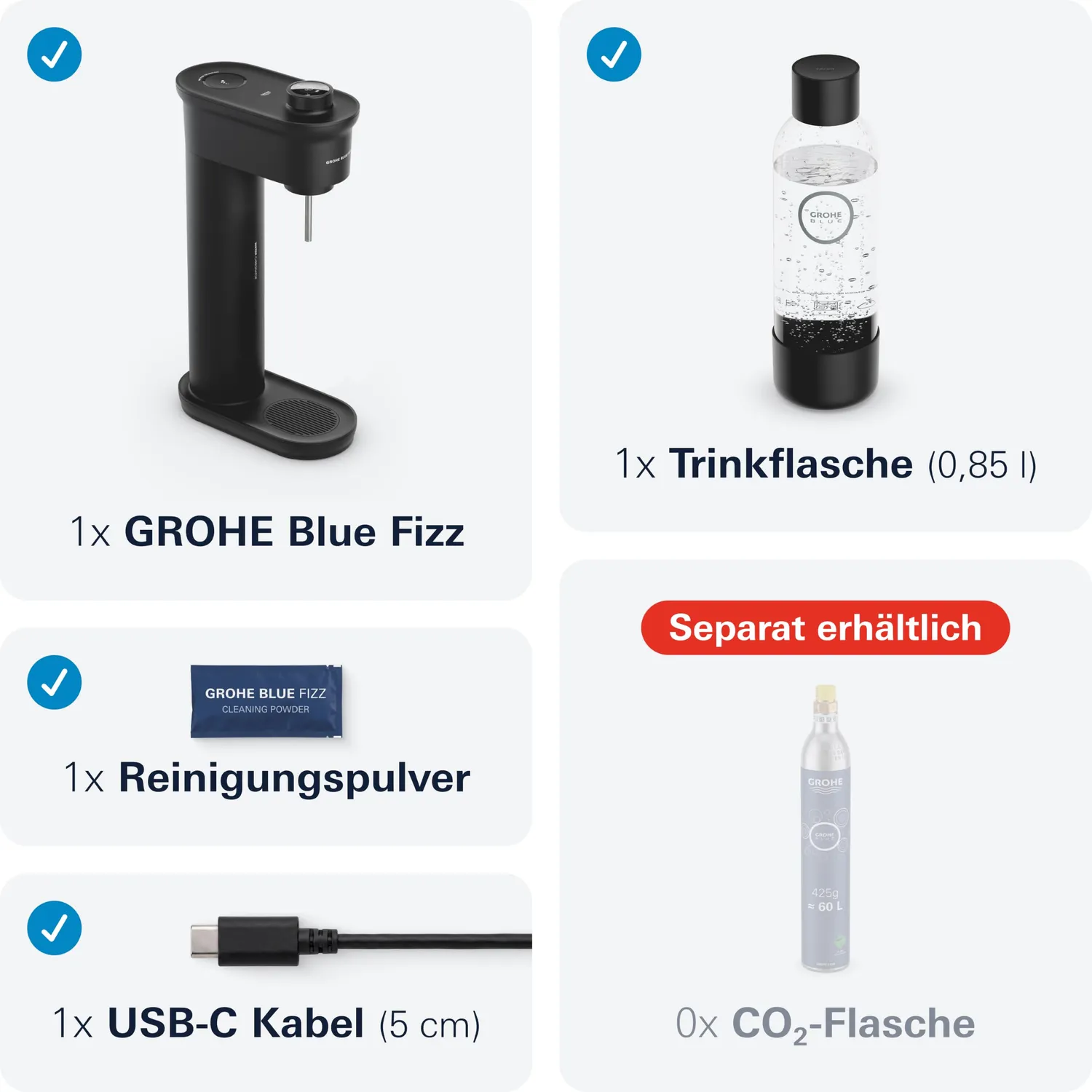 GROHE Blue Fizz Advanced Wassersprudler