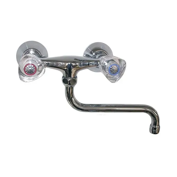 Schmiedl GS1400P Wandarmatur Zweigriff mit Schwenkauslauf
