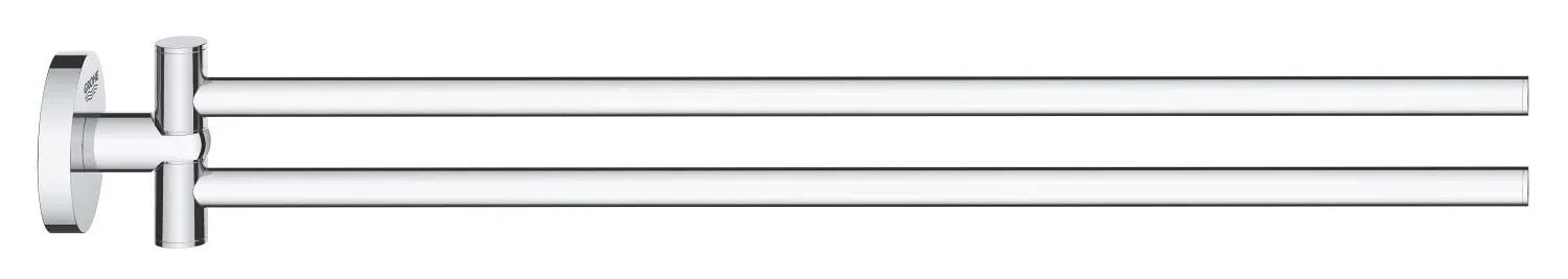 GROHE Start 2-armiger schwenkbarer Handtuchhalter 44 cm