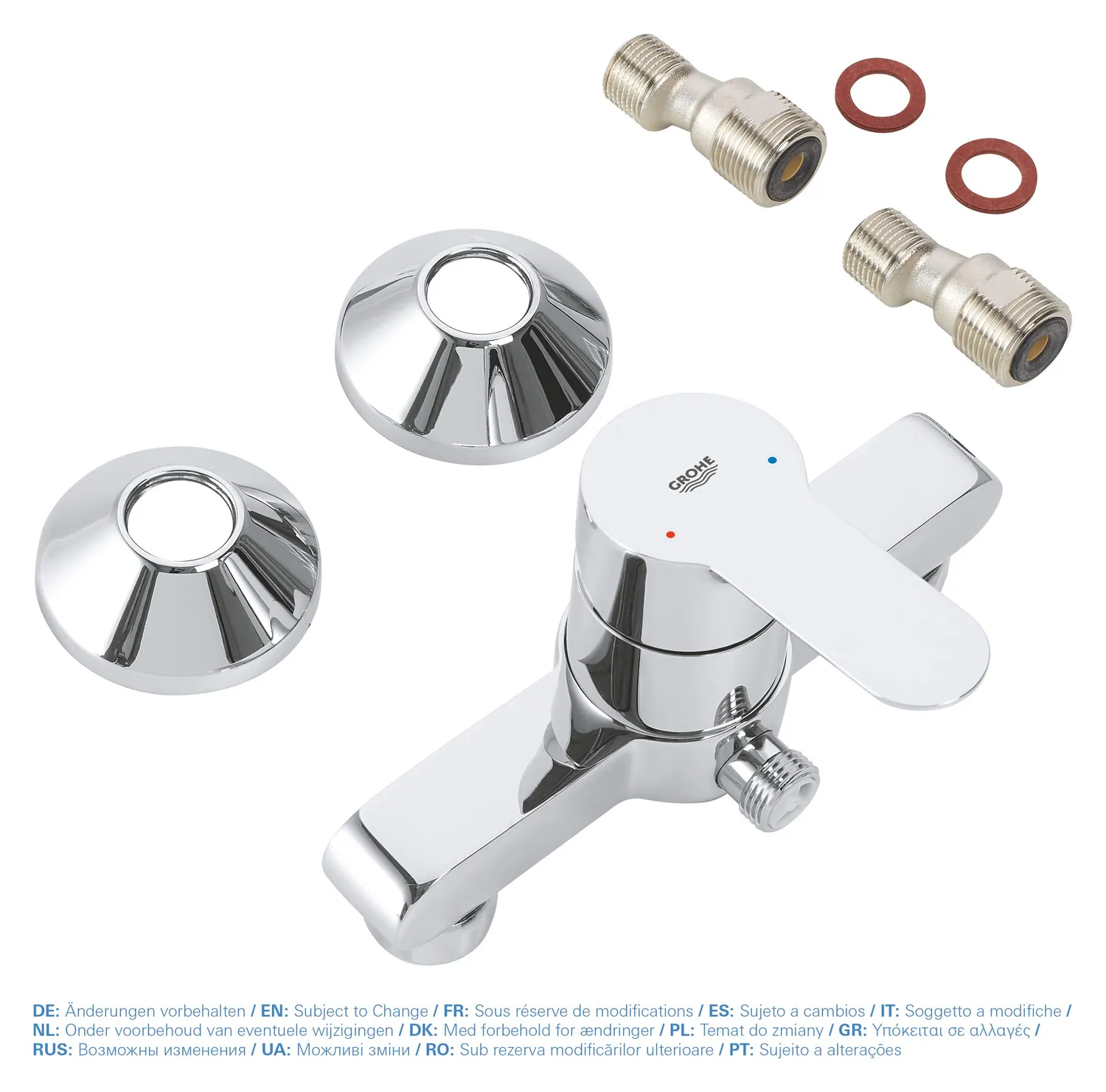 GROHE BauEdge Duscharmatur Aufputz