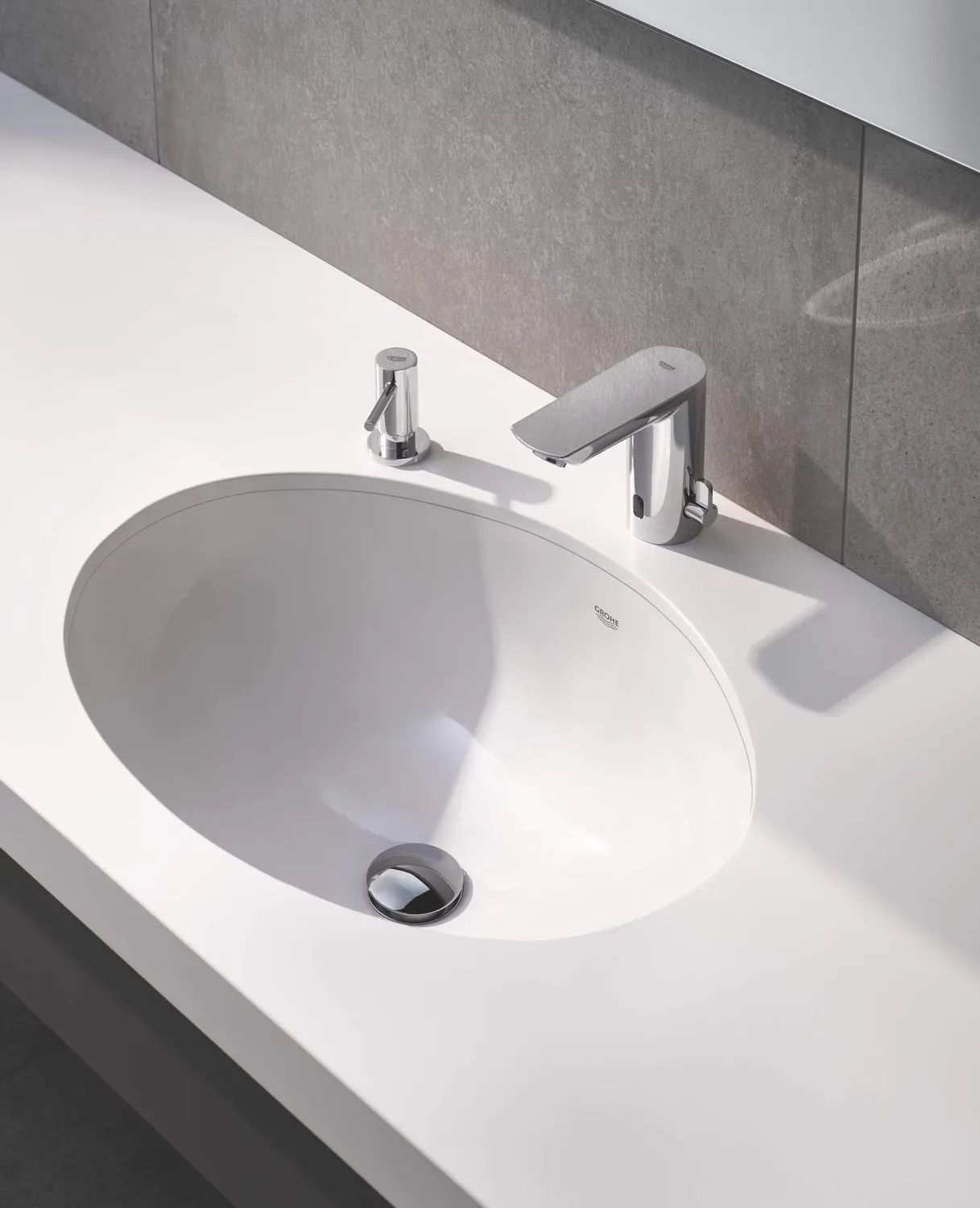 GROHE Bau Cosmopolitan E Waschtischarmatur Infrarot